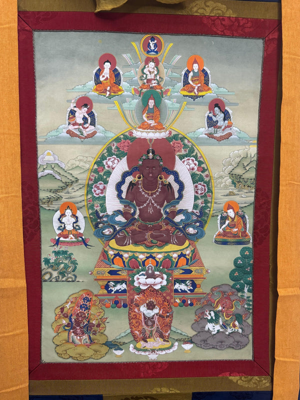 Chetsun Nyingthig Lineage Thangka - ships from US