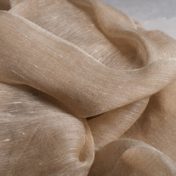 SHAWL -  Cashmere & Belgian linen | sand