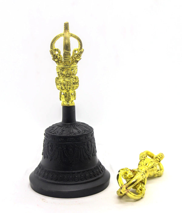 Bell & Dorje | Black | 6"