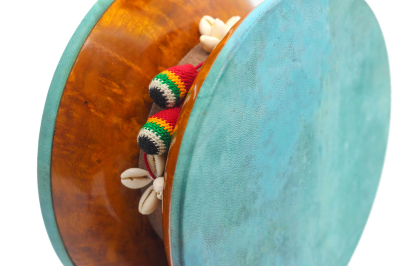 Chöd Drum | Bawa Wood | Cloud  Skin | 7.0" - 8.5" ships from Nepal