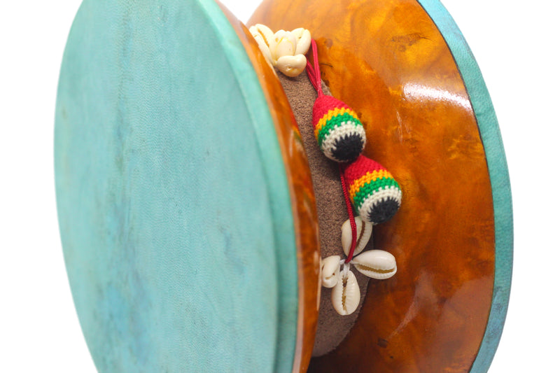 Chöd Drum | Bawa Wood | Cloud  Skin | 7.0" - 8.5" ships from Nepal