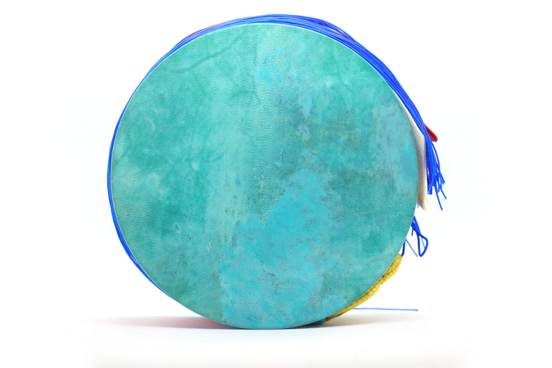 Chöd Drum | Bawa Wood | Cloud  Skin | 7.0" - 8.5" ships from Nepal