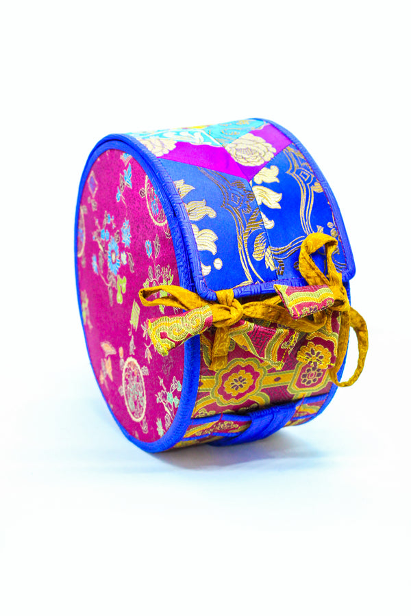 Chöd Drum | Acacia Wood | Cloud Skin | 7.0" - 8.5" ships from Nepal