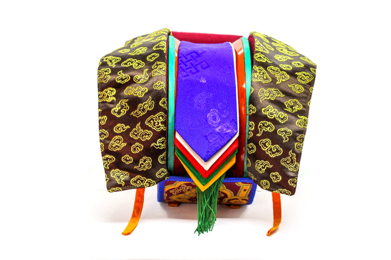 Chöd Drum | Acacia Wood | Cloud Skin | 7.0" - 8.5" ships from Nepal