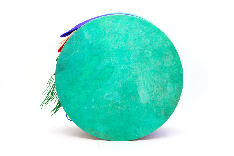 Chöd Drum | Acacia Wood | Cloud Skin | 7.0" - 8.5" ships from Nepal